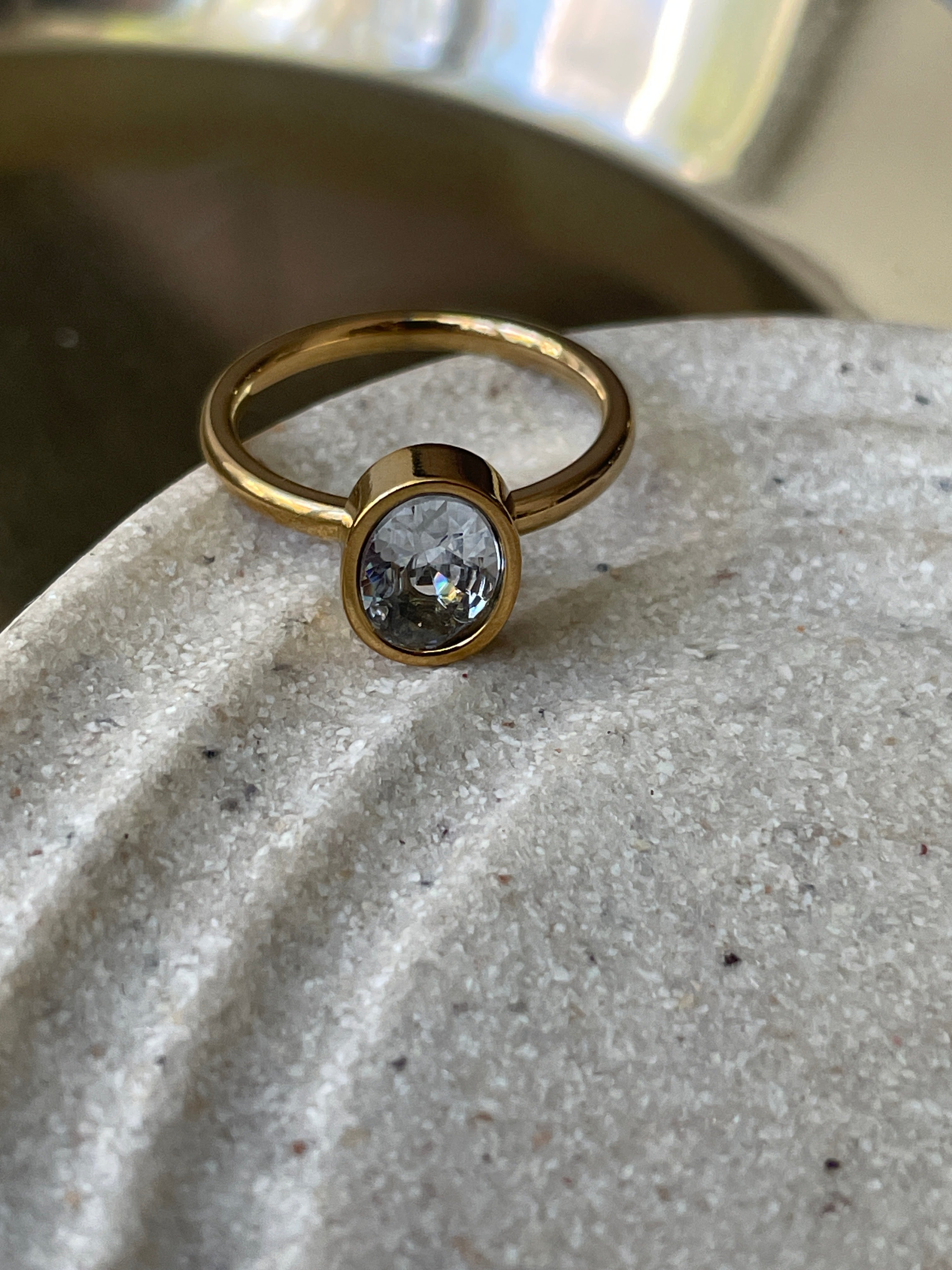 Angelic| Tarnish-Free| Minimalist Gold Ring