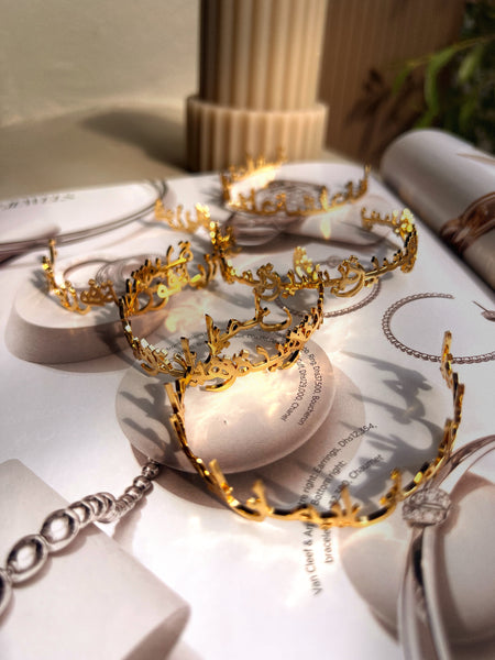 ARABIC NAMES CUFFS I Tarnish Free | Stainless Steel I 18ct gold plated
