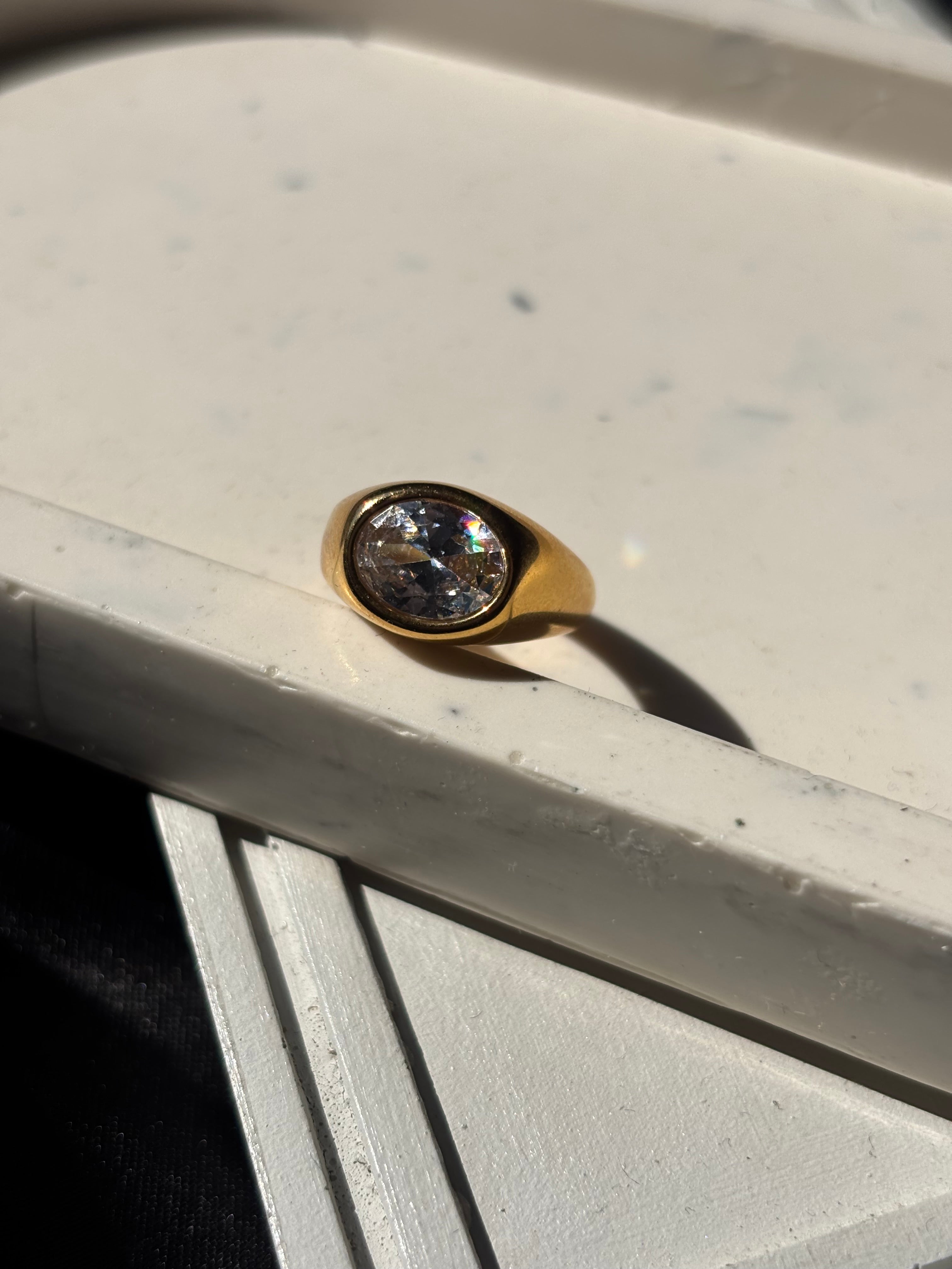 ICON| TARNISH-FREE| PINKY RING
