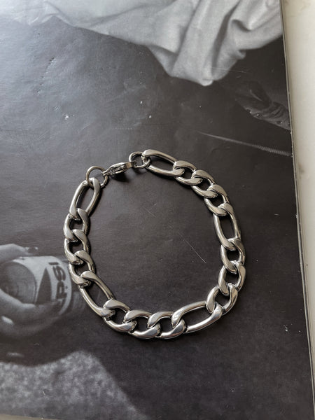 HOMME | ZibaMan | Black/Gold/Silver Cuban Bracelet | Tarnish-Free