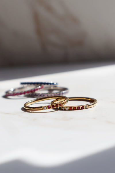 FLAUNT MULTI COLOUR | Tarnish Free | Minimalist Ring
