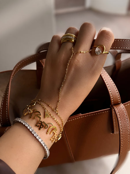 BEIRUT | Hand Chain | Tarnish Free