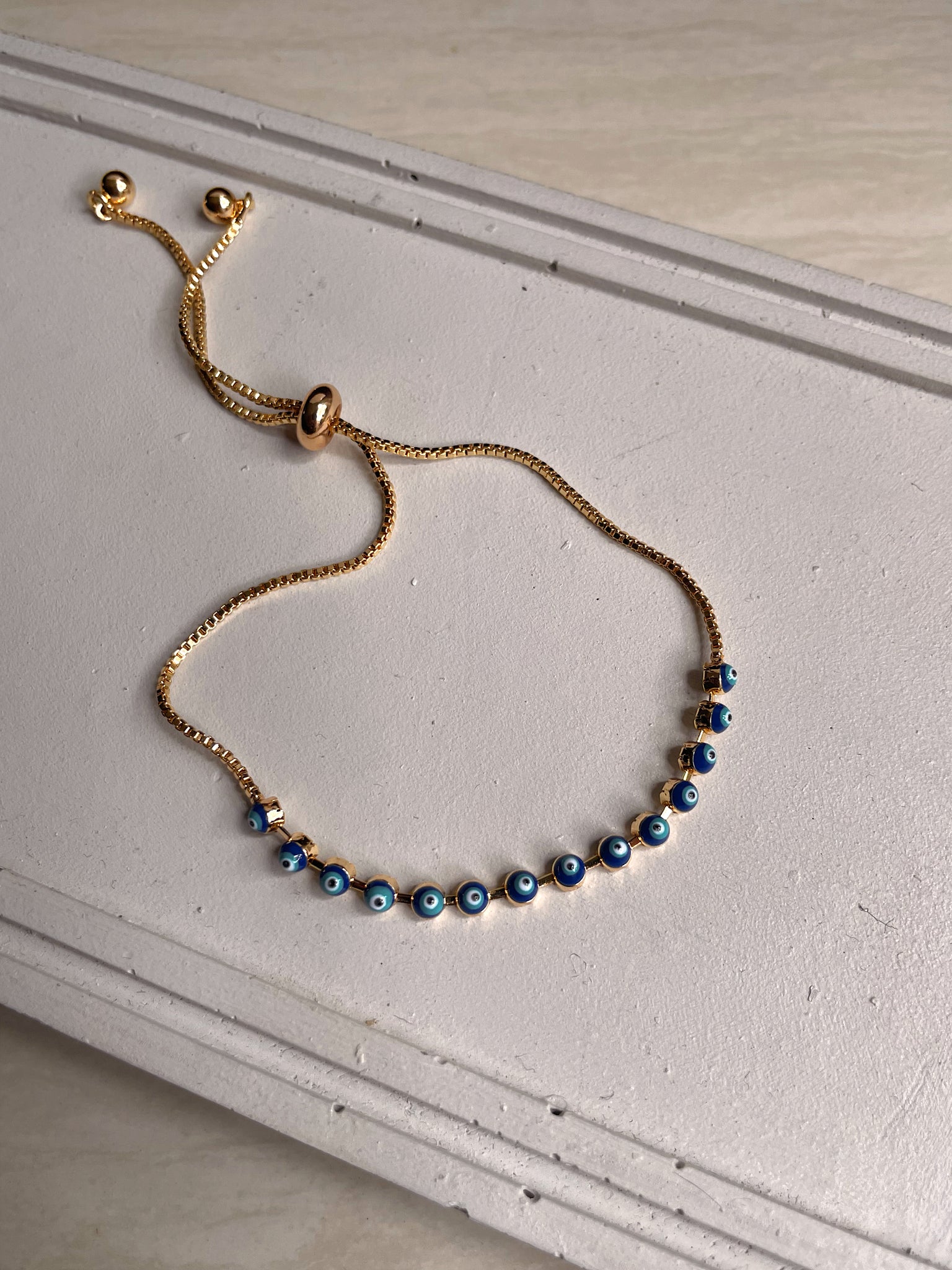 MAIA | Dainty Evil Eye Bracelet