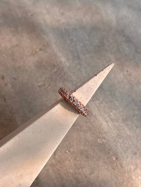NDIZIPHIWE | Gold/Rose Gold/Silver cubic zirconia band | Ring