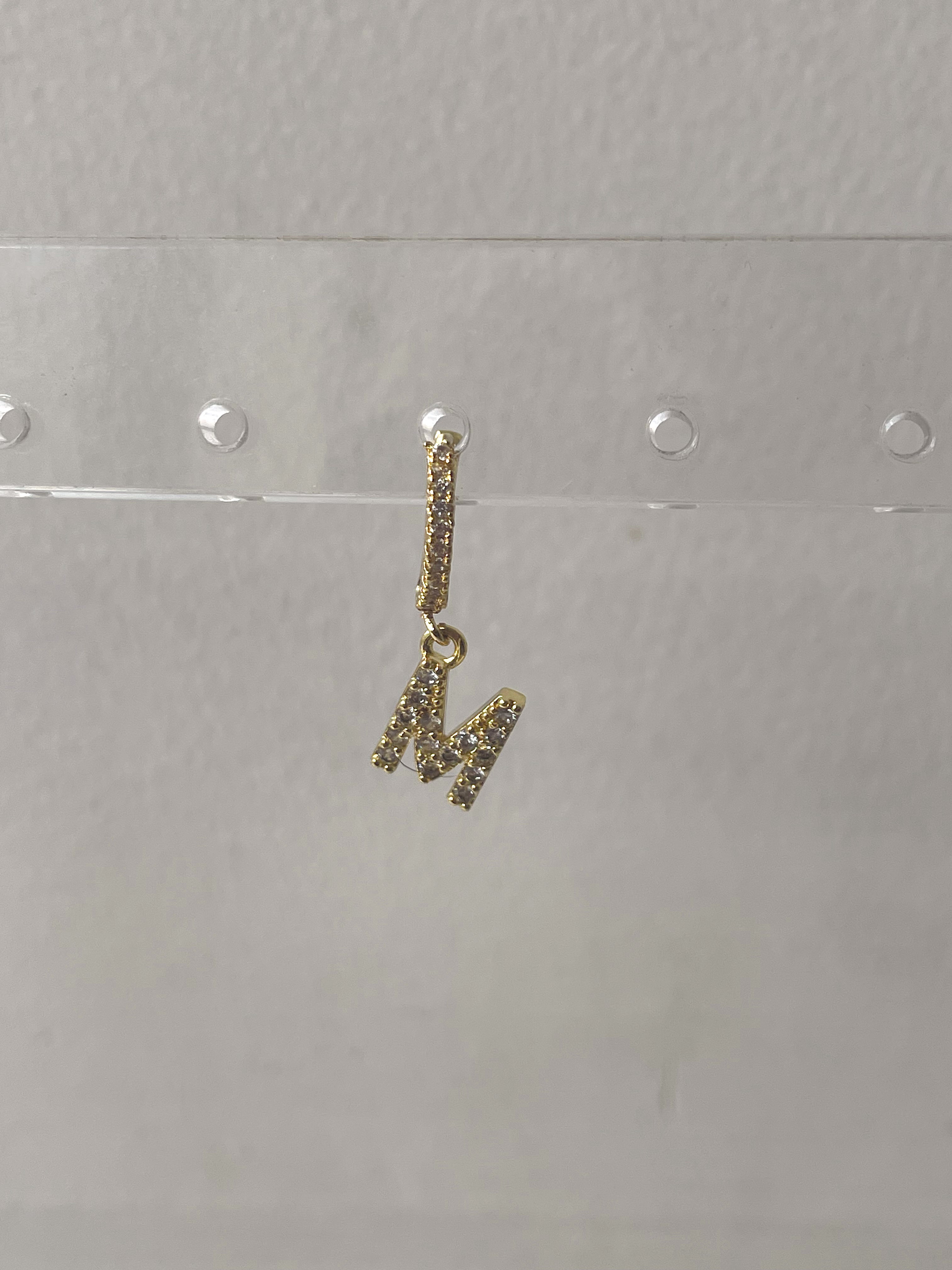 INITIAL HUGGIES | Earrings (One Piece)