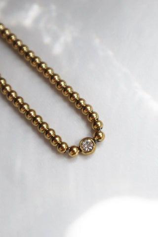 INEZ | Tarnish-Free | Gold/Silver | Cubic Zirconia Rectangular Drop | Necklace/Bracelet