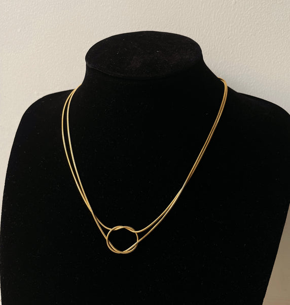 LOVEMEKNOT | Tarnish Free | Gold/Silver Entwined | Necklace/Bracelet