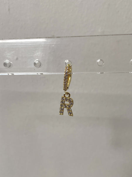 INITIAL HUGGIES | Earrings (One Piece)