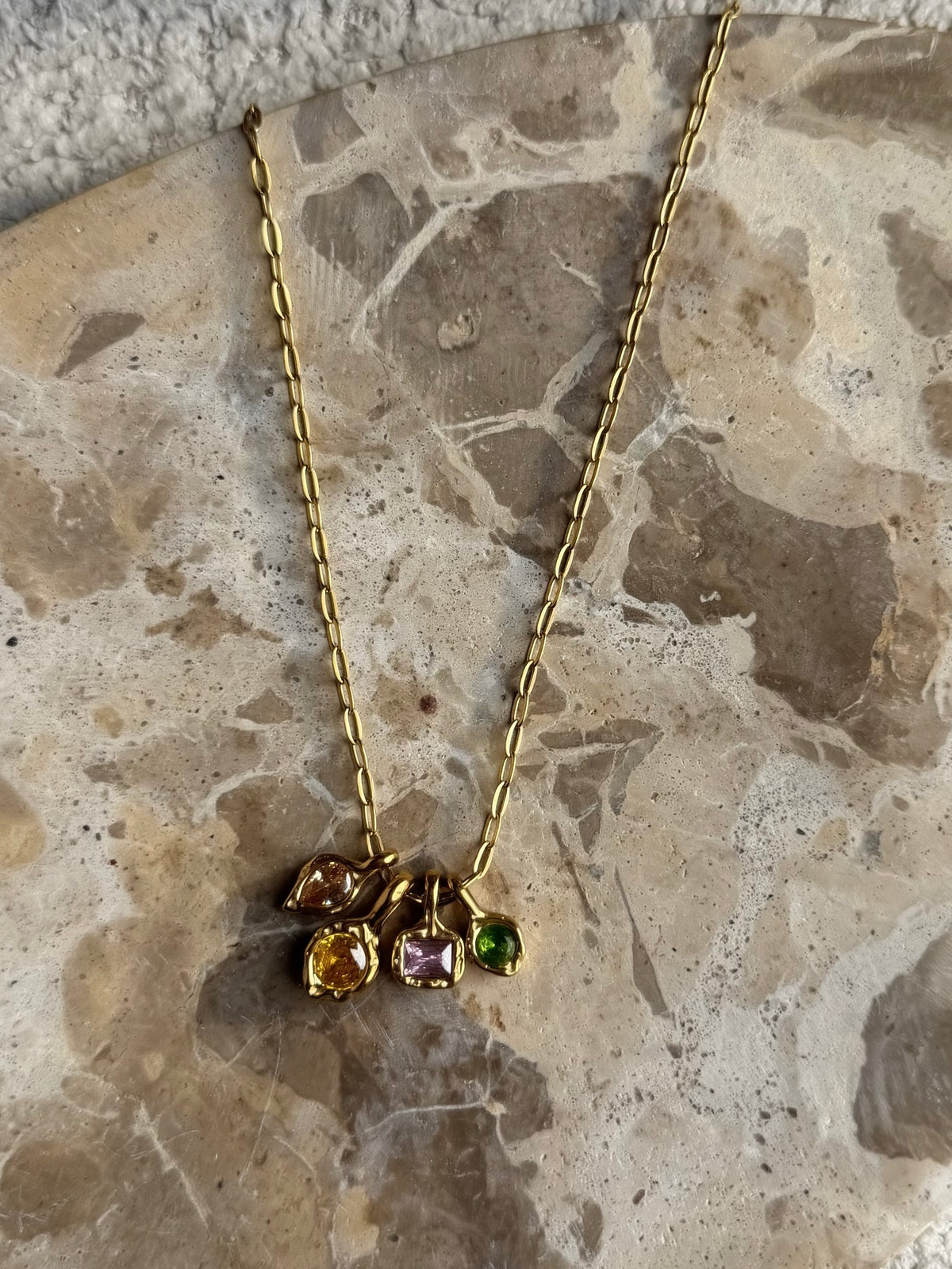 SOLÉA| TARNISH-FREE CHARM NECKLACE
