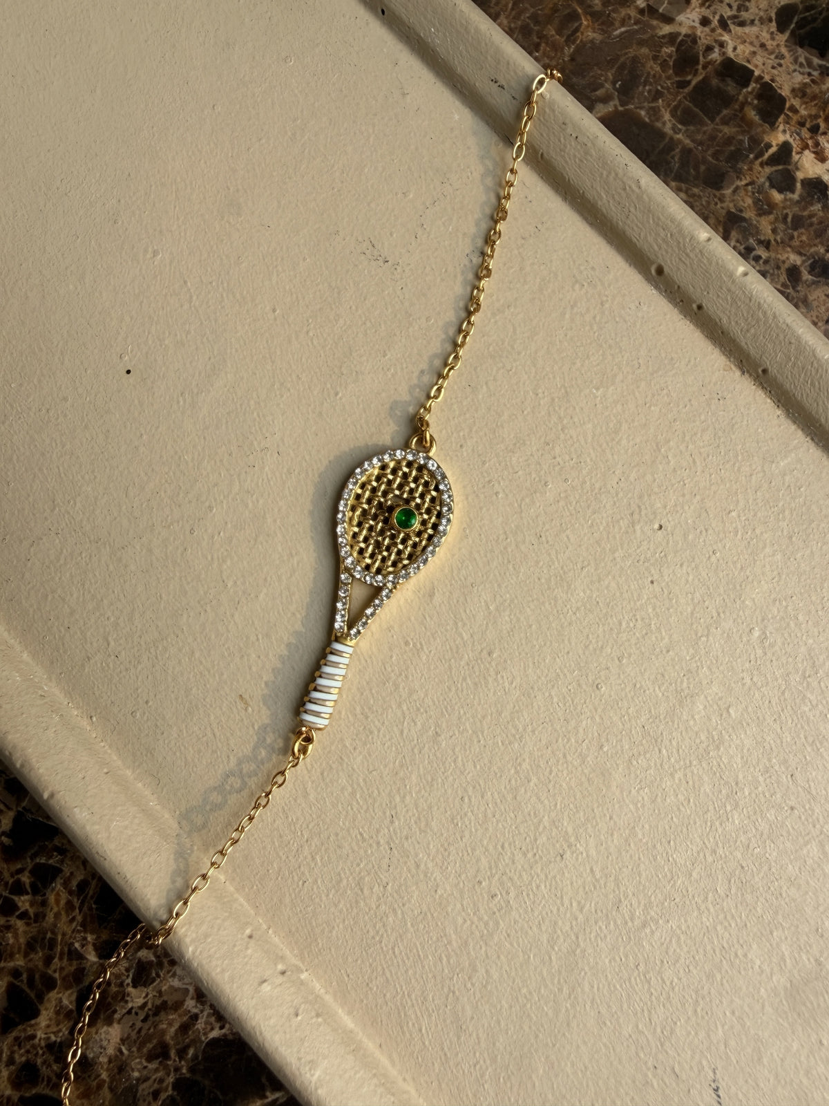 COURTSIDE|TARNISH-FREE|TENNIS/PADEL NECKLACE