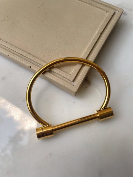 CHEVAL | Tarnish Free | Stainless Steel | Screw Bar Bracelet (1 piece)