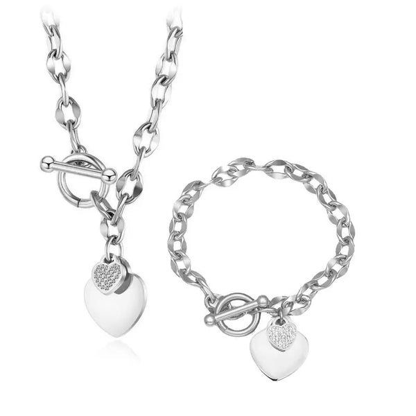 HEART OF HEARTS I Tarnish Free Necklace/Bracelet/Earrings