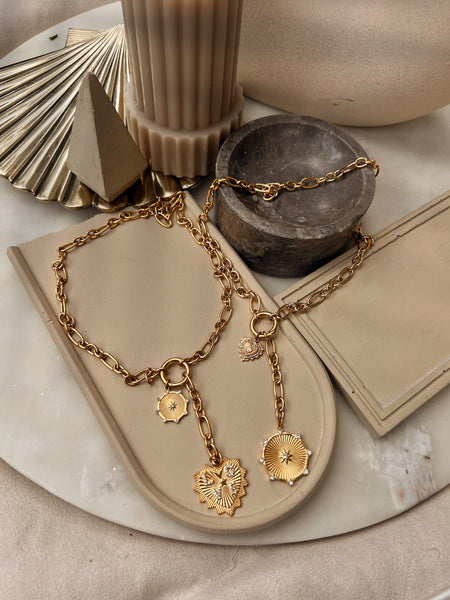 VINTAGE HEART I Tarnish Free | Necklace