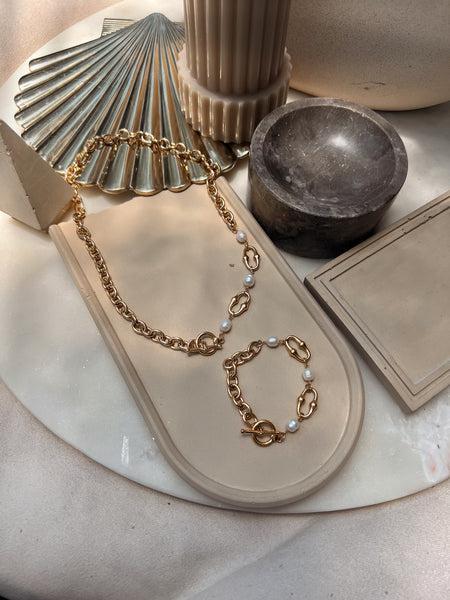 SERENDIPITY | Tarnish-Free | Freshwater Pearls | Necklace/Bracelet