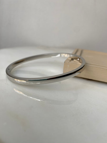 CHLOE | Tarnish Free | Gold/Silver | Plain Bangle