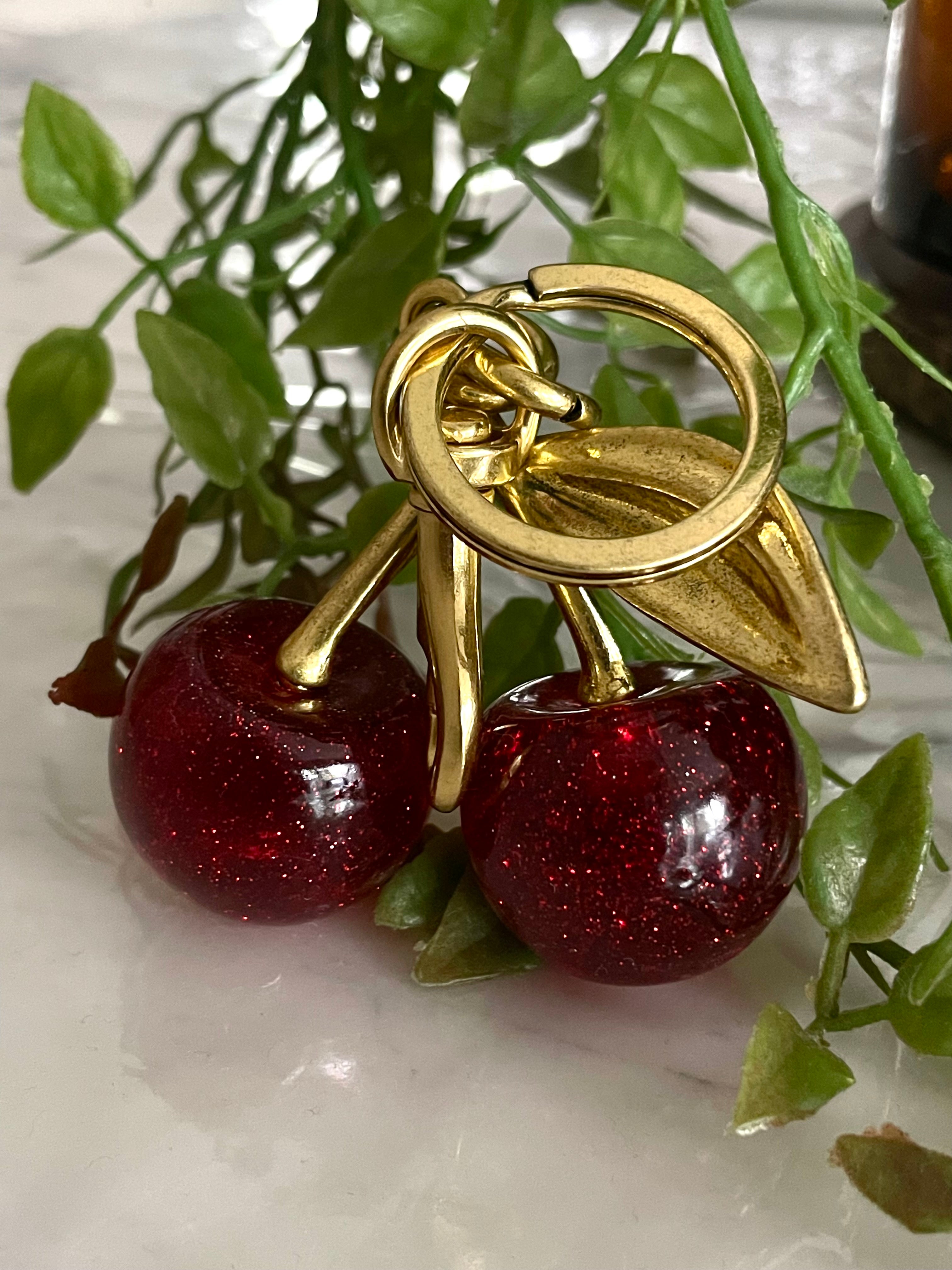 Juicy|Cherry Bag Charm