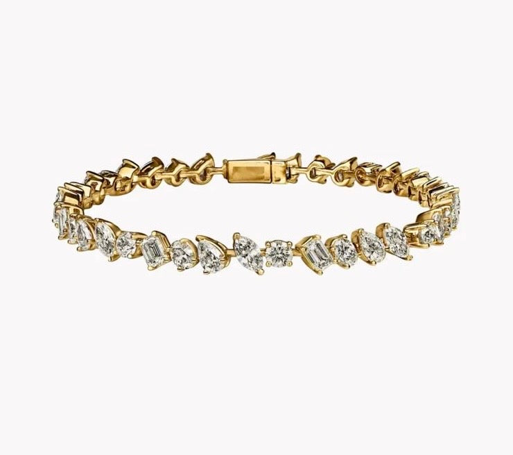 BEJEWELLED I Luxury Cubic Zirconia Bracelet I Gold/Silver | AAA Grade Cubic Zirconia