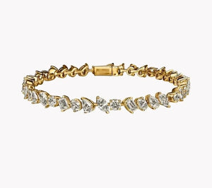 BEJEWELLED I Luxury Cubic Zirconia Bracelet I Gold/Silver | AAA Grade Cubic Zirconia