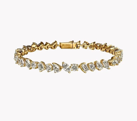 BEJEWELLED I Luxury Cubic Zirconia Bracelet I Gold/Silver | AAA Grade Cubic Zirconia