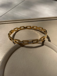 TONIA | Tarnish Free | Gold/Silver/Rose-Gold | Cubic Zirconia | Bangle