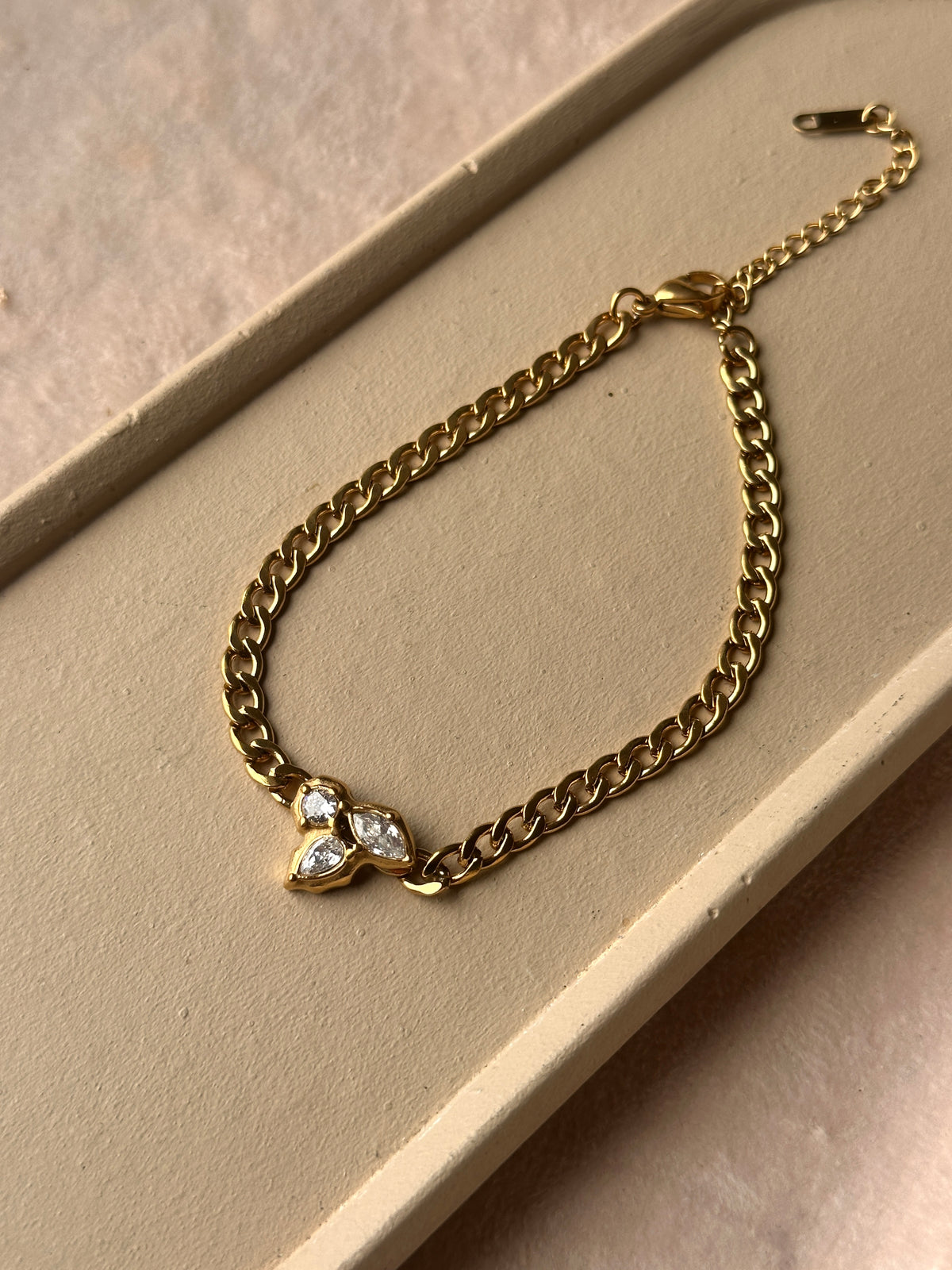 FLORENCE| TARNISH-FREE| CHUNKY GOLD NECKLACE/BRACELET