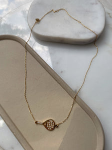 PADEL STUDDED | Tarnish-Free | Stainless Steel | Cubic Zirconia | Gold/Silver | Padel Necklace/Bracelet