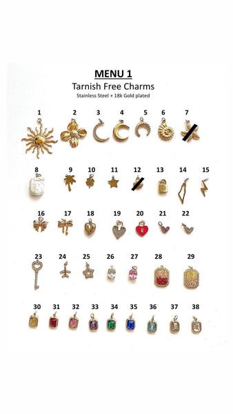 CHARM ANKLET - Create your own + virtual consult