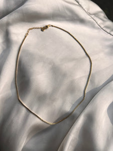 FINE BOX-LINK | Tarnish-Free | Stainless Steel | Gold/Silver Plated | Necklace/Bracelet