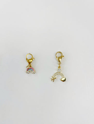 SHOE CHARMS - Encrusted Rainbow
