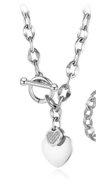 HEART OF HEARTS I Tarnish Free Necklace/Bracelet/Earrings