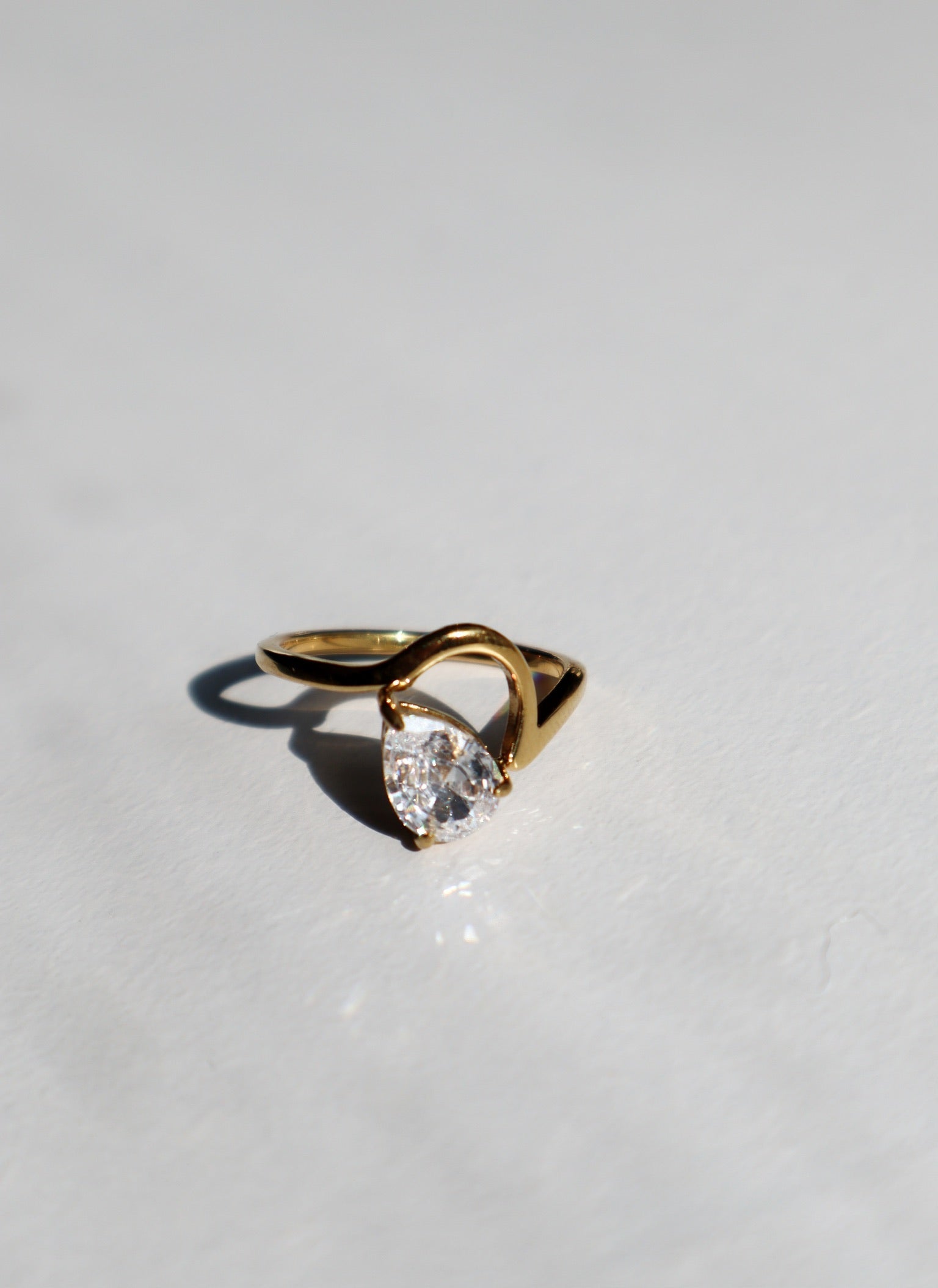 Whimsy| Tarnish-Free| Gold Pinky Ring