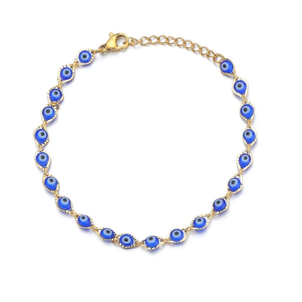 Artemis | Stainless Steel | Multi Evil Eye Necklace or Bracelet