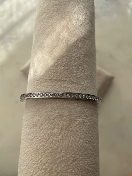WONDERLAND | Tarnish Free | Gold/Silver/Rose-Gold | Cubic Zirconia | Bangle
