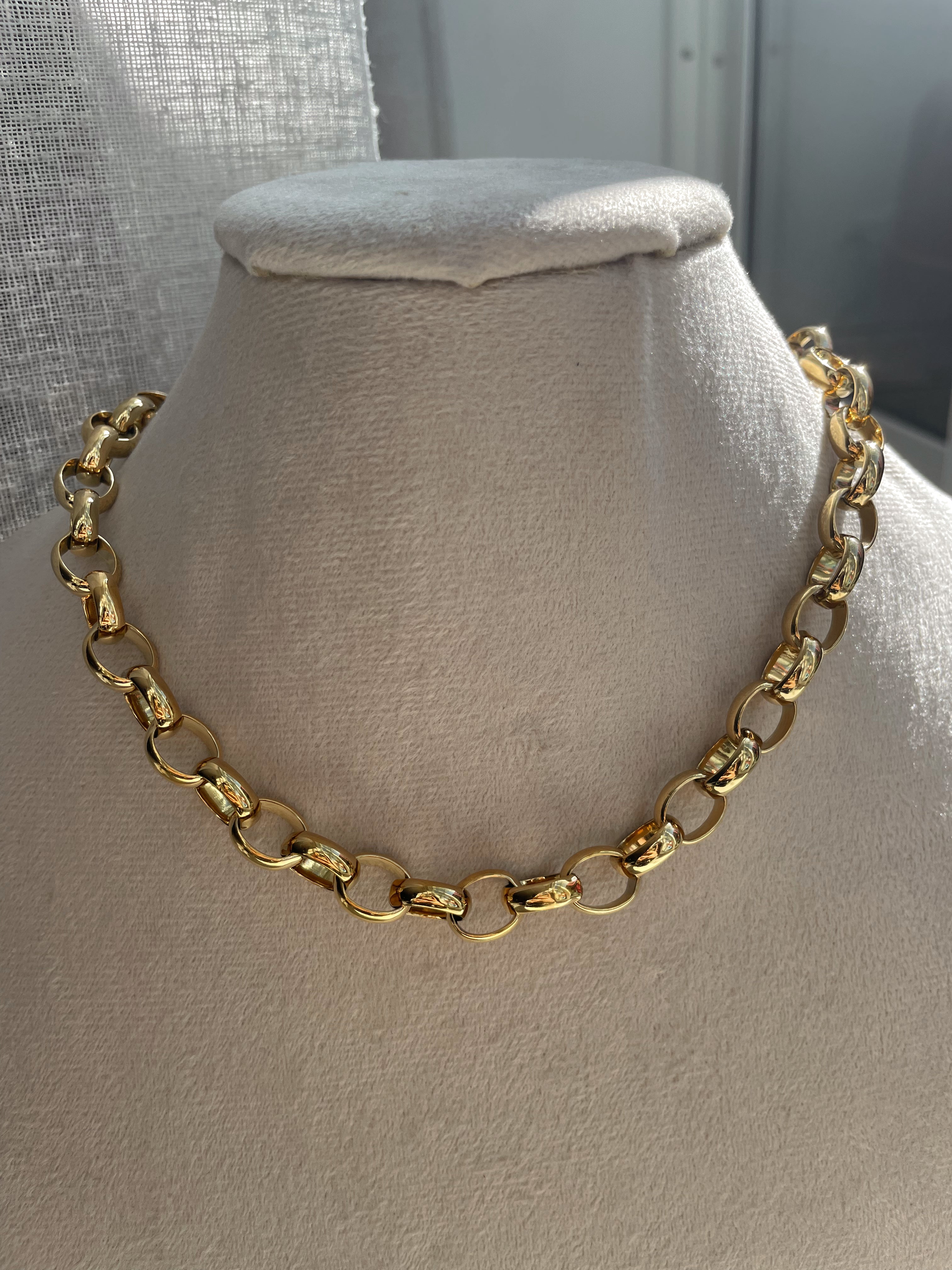 KALDA | Tarnish-Free | Gold Chunky Link | Necklace