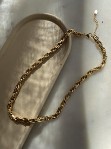NEVADA | Tarnish-Free | Gold Chunky Interlinked | Necklace/Bracelet