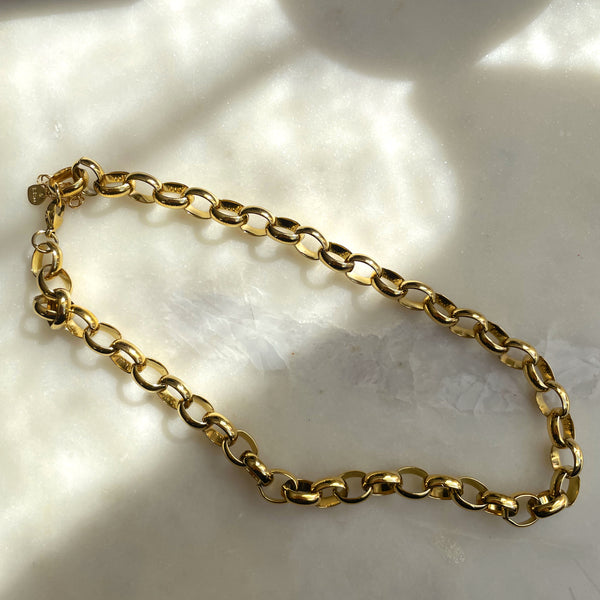 KALDA | Tarnish-Free | Gold Chunky Link | Necklace