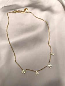 NANI DADI MA | GRANDMOTHER WORD NECKLACES/BRACELET | 11 styles | Tarnish Free | 18ct Gold Plated and Stainless Steel |