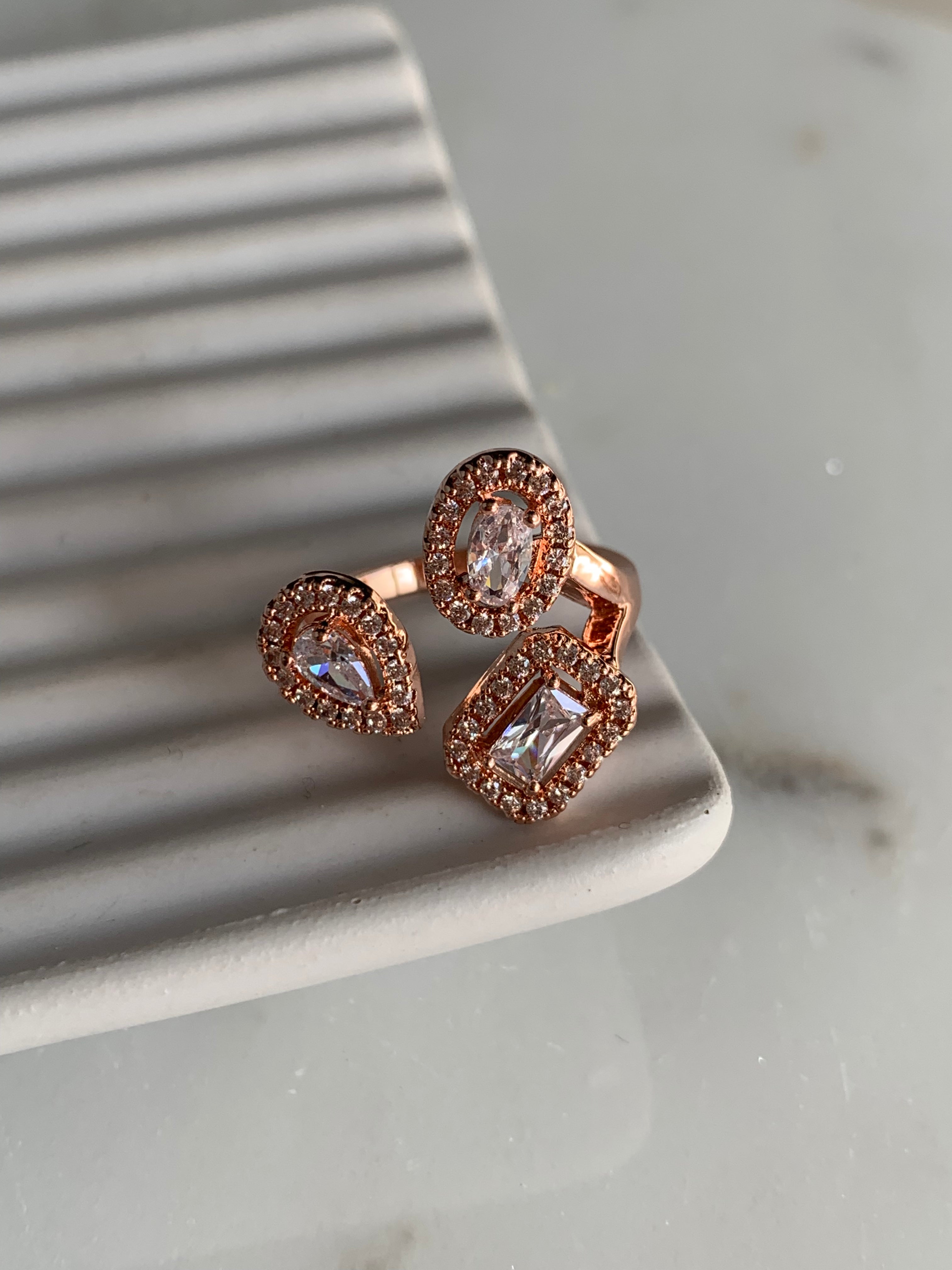 Ella I Luxury | Gold/Silver/RoseGold | AAA Grade Cubic Zirconia I
