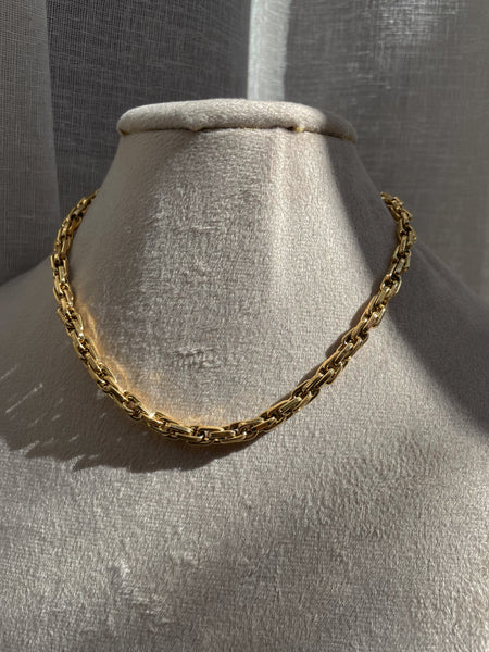 NEVADA | Tarnish-Free | Gold Chunky Interlinked | Necklace/Bracelet