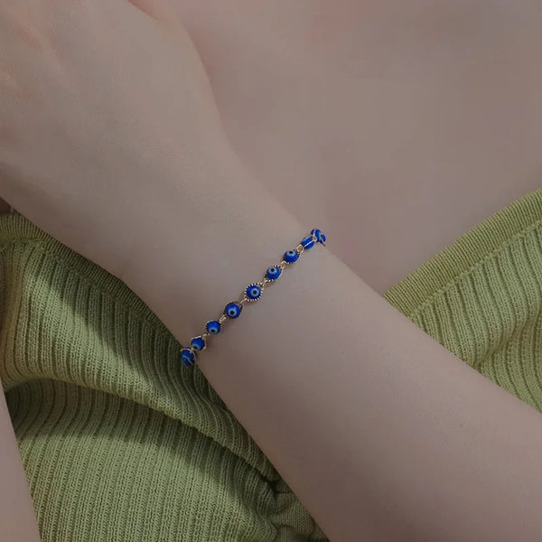 Artemis | Stainless Steel | Multi Evil Eye Necklace or Bracelet