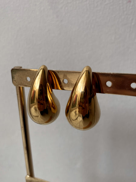KYLIE | Gold/Silver Plated | Chunky Drop Stud | Earrings | Tarnish Free