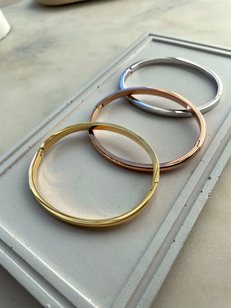 STORMY | Tarnish Free | RoseGold/Gold/Silver | Bangle
