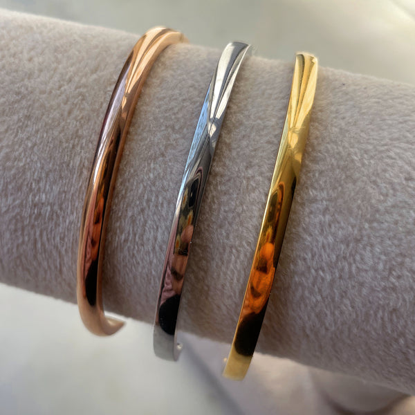 STORMY | Tarnish Free | RoseGold/Gold/Silver | Bangle