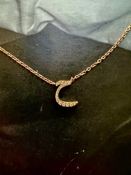 DAZZLING ARABIC INITIAL BRACELETS I Kids/Adults | Tarnish Free | Stainless Steel I 18ct gold/ rhodium plated Cubic Zirconia