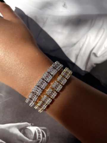 ASMA | Gold/Silver| AAA Grade Cubic Zirconia | Bracelet