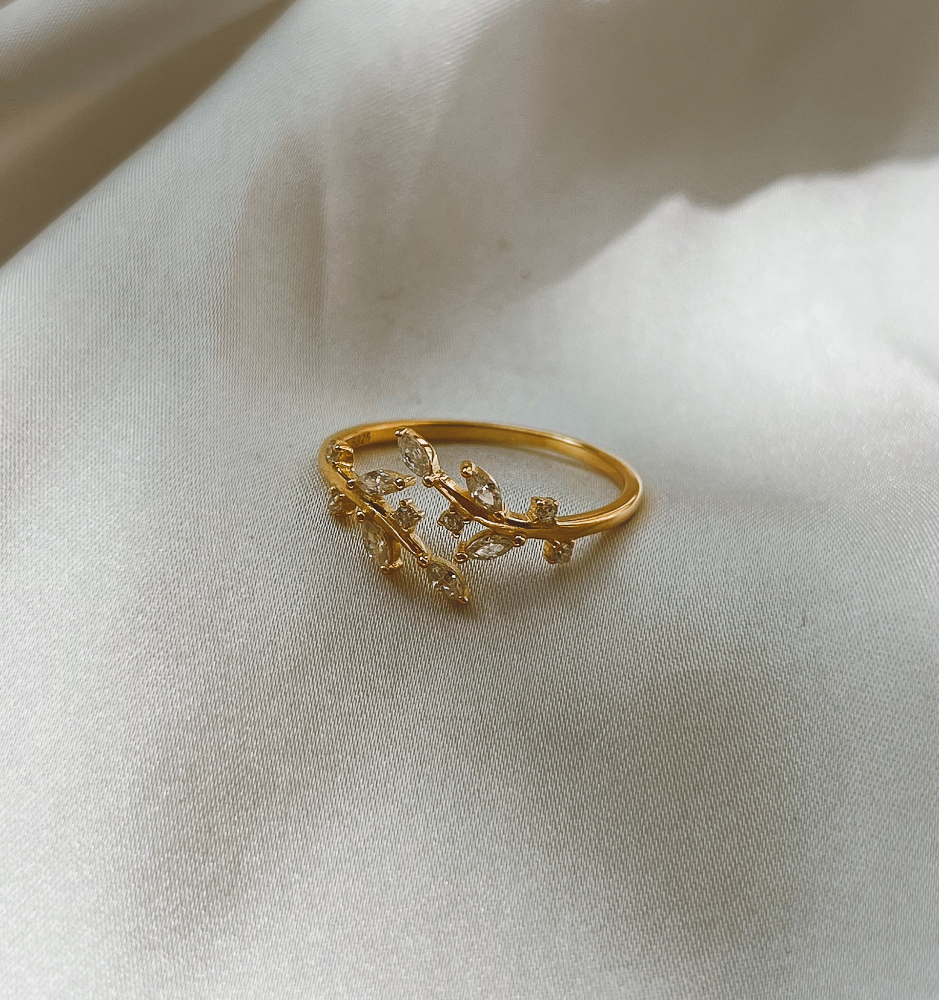 S925 on sale gold ring
