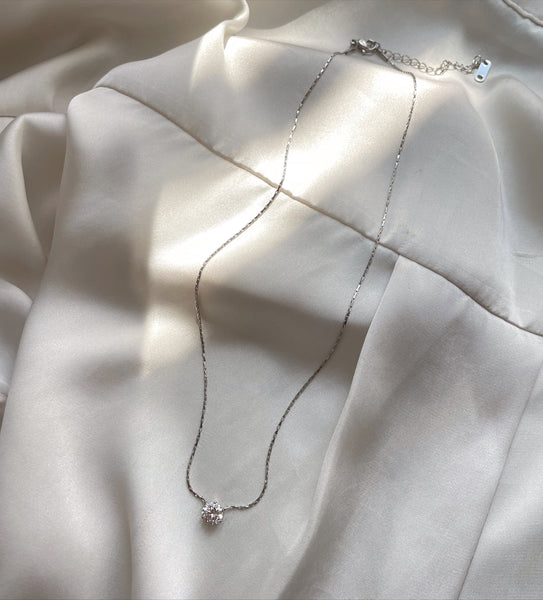 GWEN | Cubic Zirconia Drop Necklace | Tarnish-Free