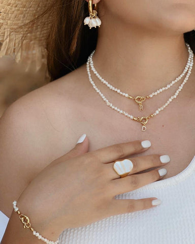 RIZ | ZSxRizDhoda | Freshwater Pearl Necklace/Bracelet/Anklet