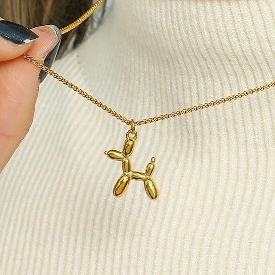 PUPPY LOVE | Tarnish Free | Necklace | Gold/Silver
