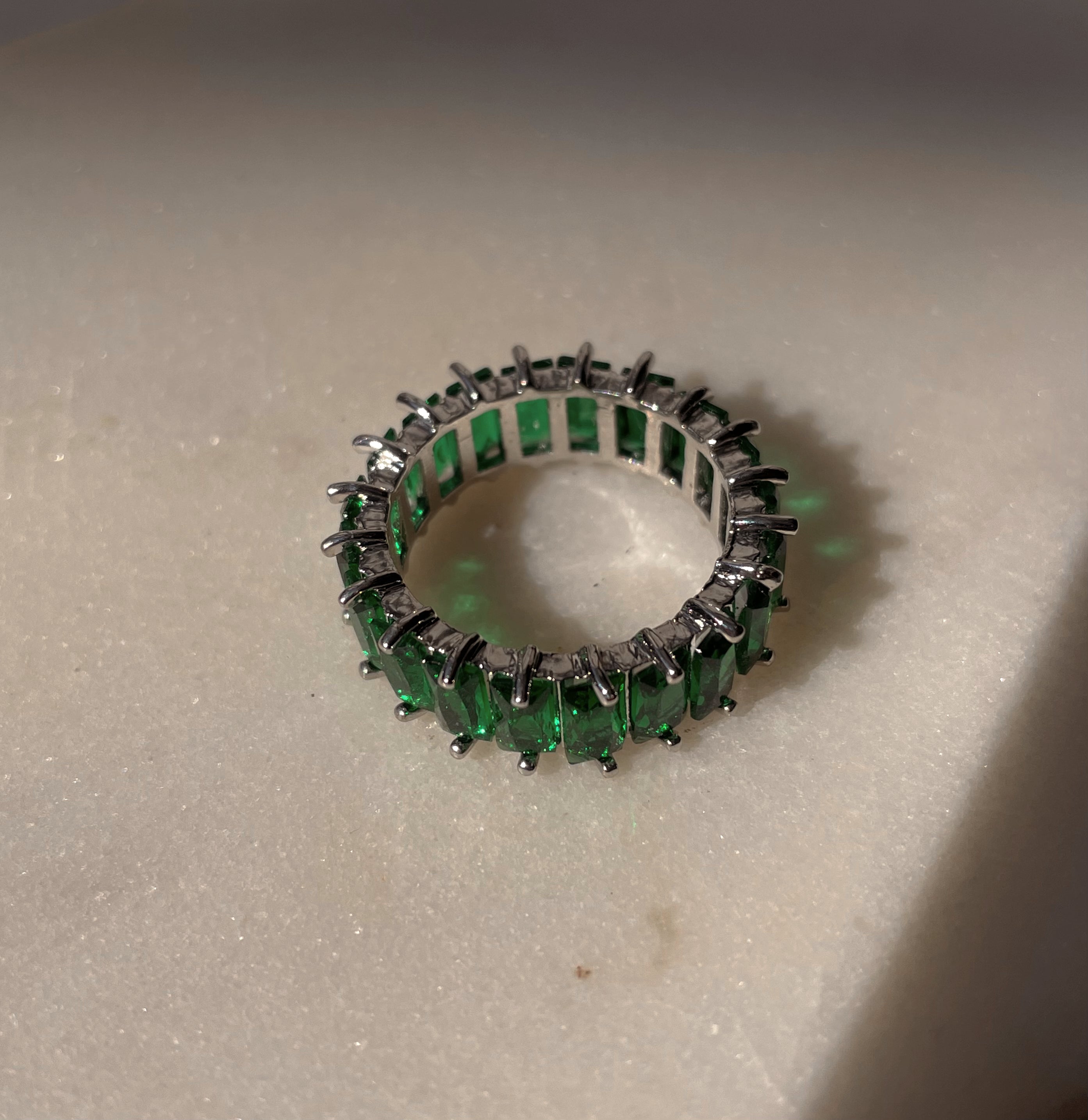 DAPHNE | Colour Cubic Zirconia Baguette | Ring